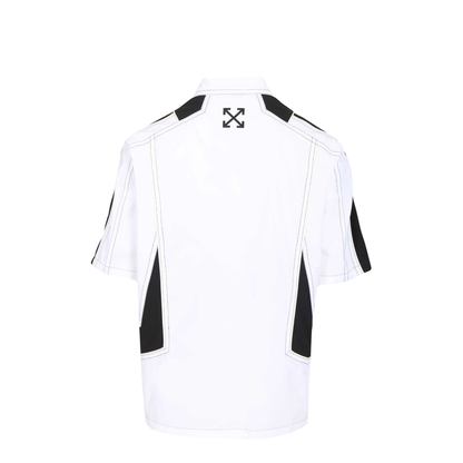 Race Logo Shirt - White - Image 2