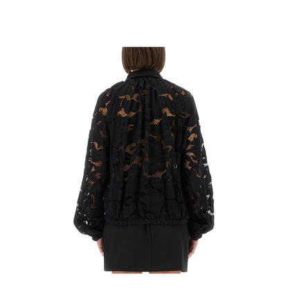 Lace Balloon Blouse - Image 3