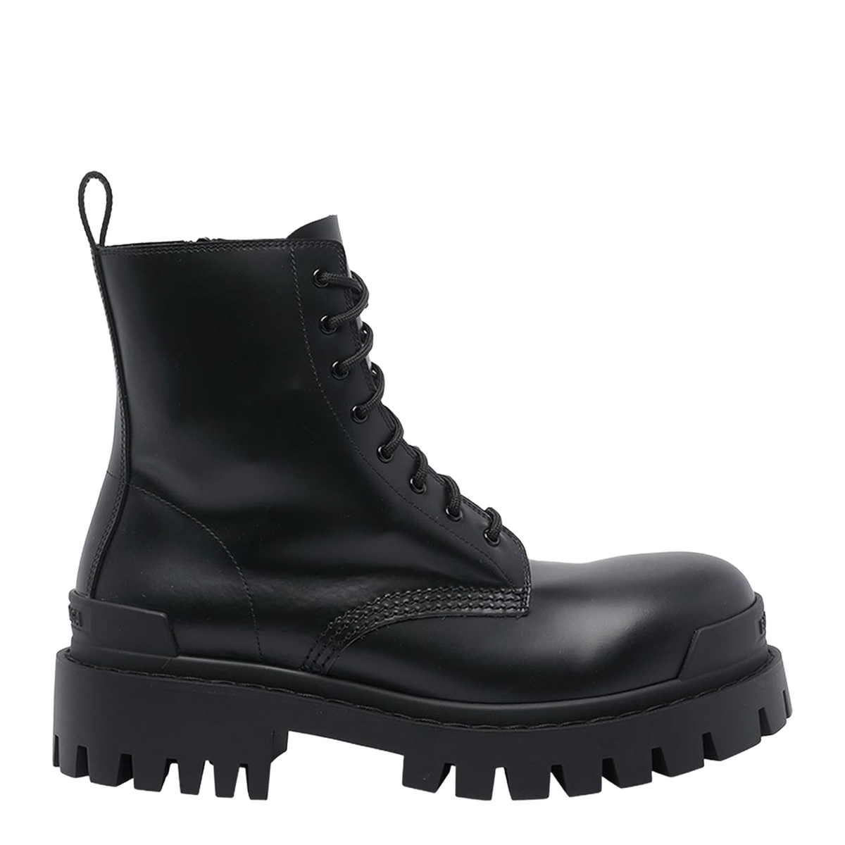 Leather Shoes Strike Zip - Image 5