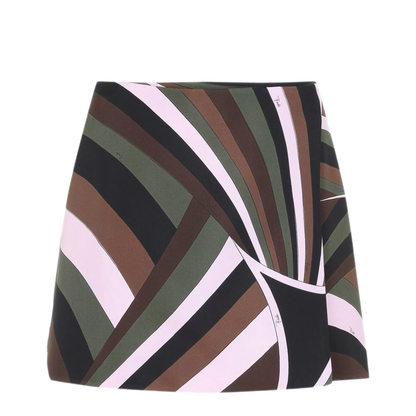 Silk Mini Skirt - Image 1