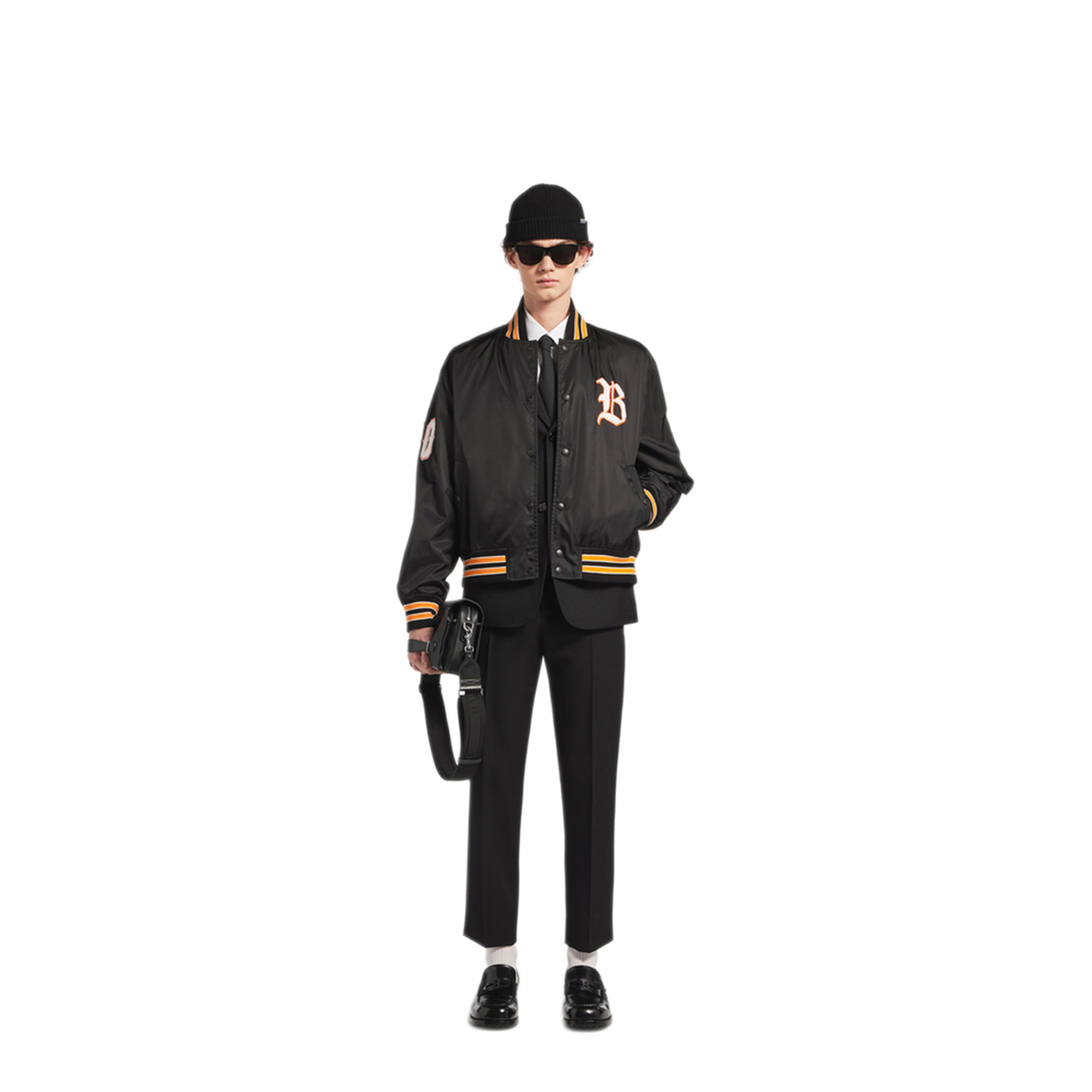 Varsity Jacket in Bomber Twill - Image 2