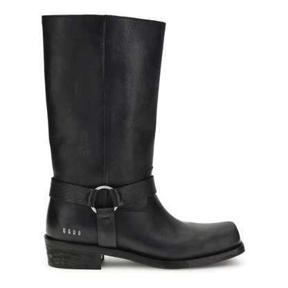 Leather Biker Boots - Image 1