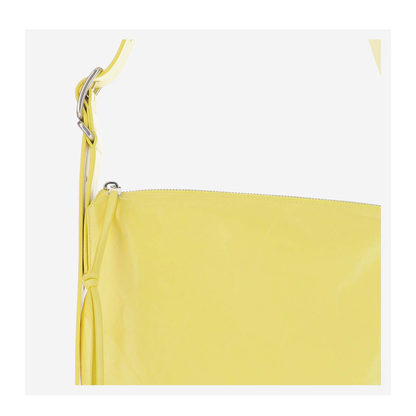 Crinkled Leather Small Shoulder Bag - Image 4