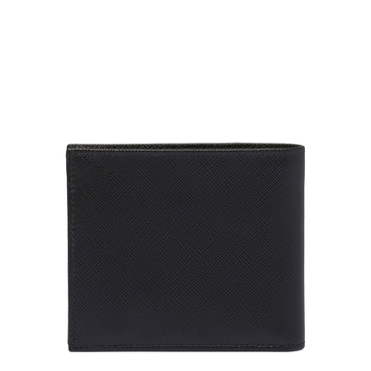 Saffiano Leather Wallet with Coin Purse - Nero (Black) - Image 2