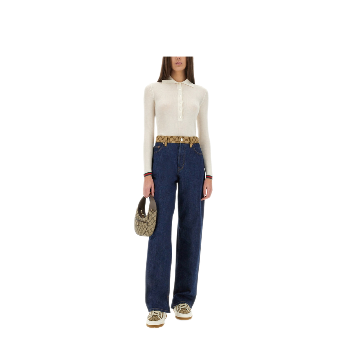 Cashmere and Silk Polo Shirt - Image 2