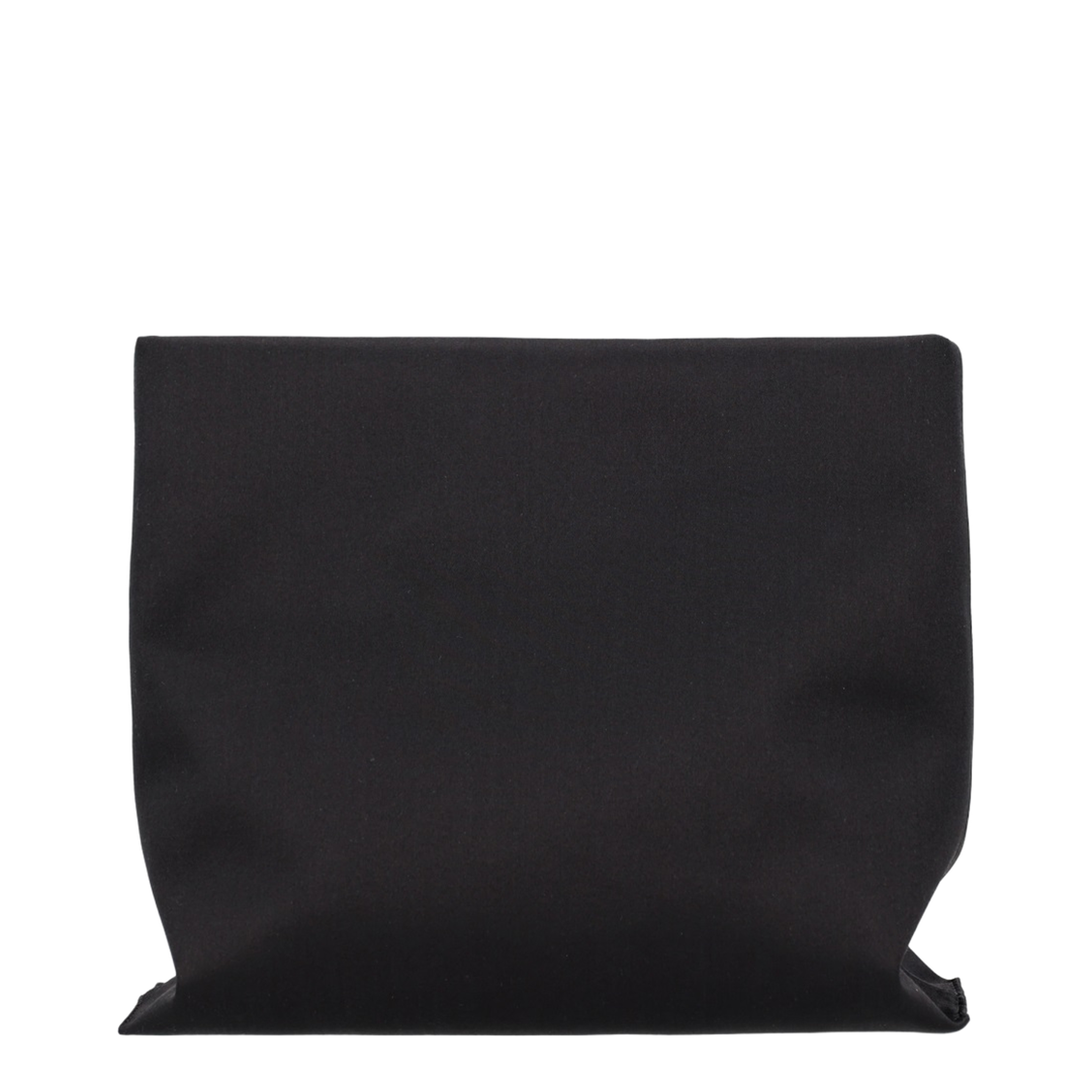 Trompette Clutch Satin Black - Image 3