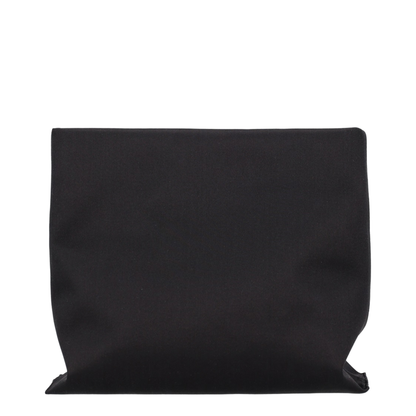 Trompette Clutch Satin Black - Image 3