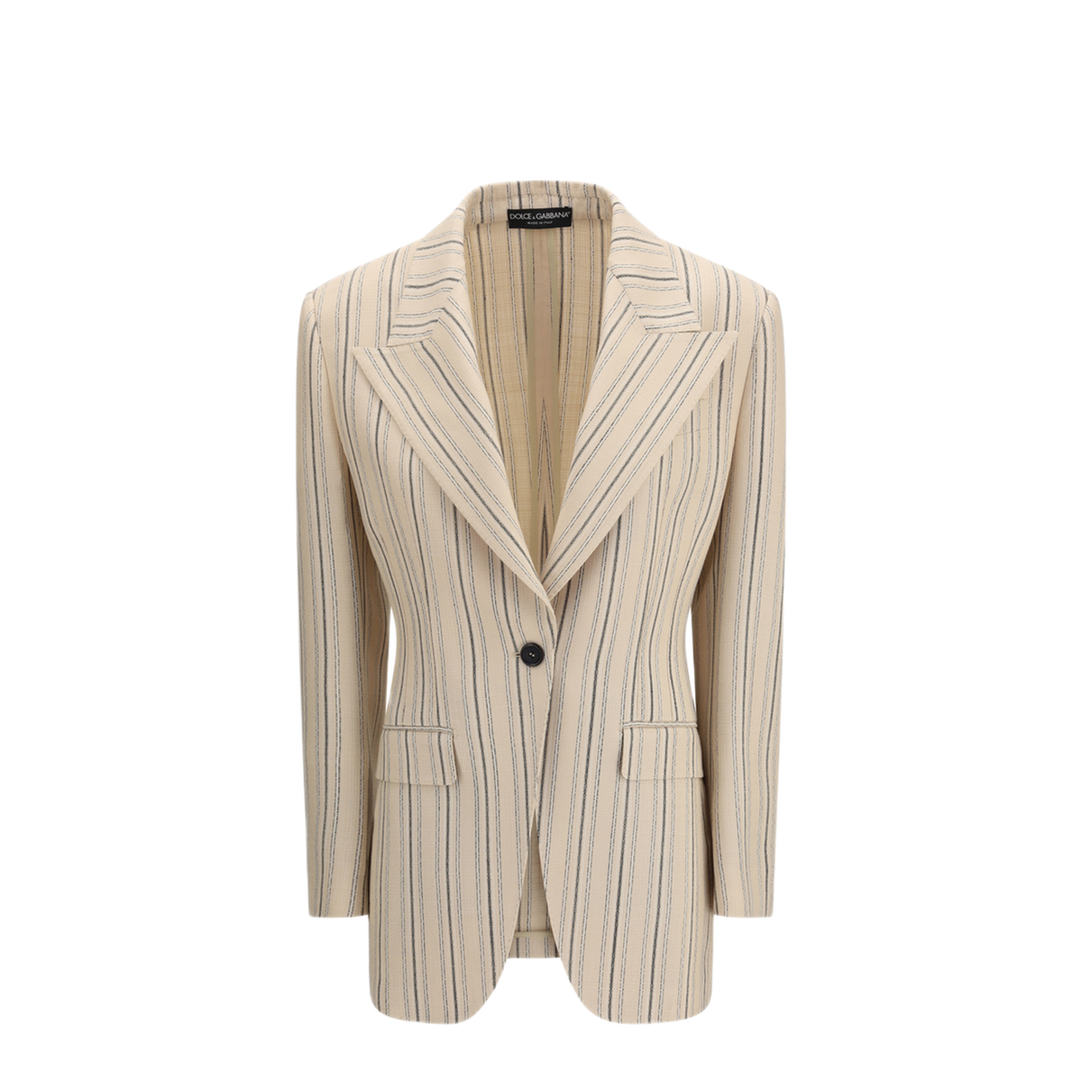 Single Breasted Regimental Pinstripe Jacket - Image 1