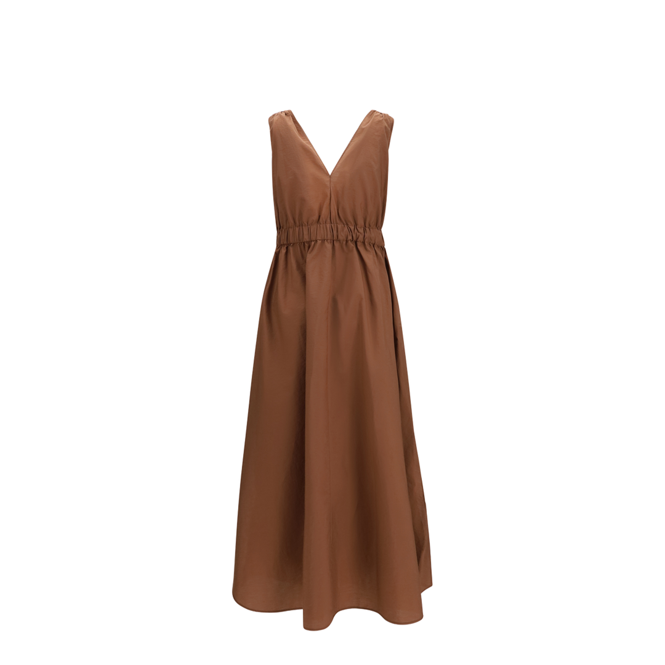 Cotton Poplin Dress Precious Shoulder Detail - Image 2