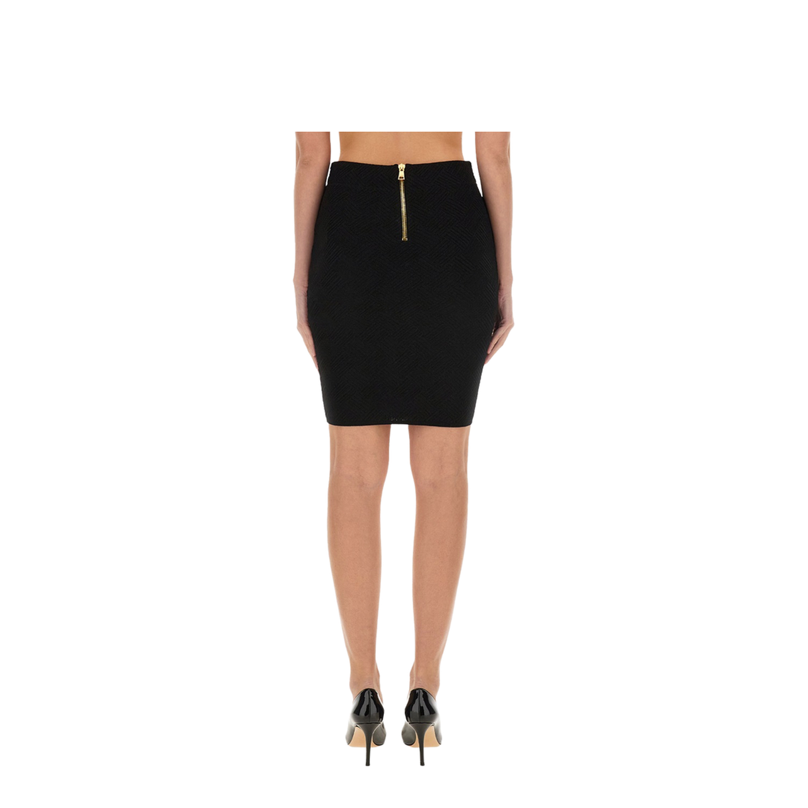 Vichy Knit Skirt - Image 3