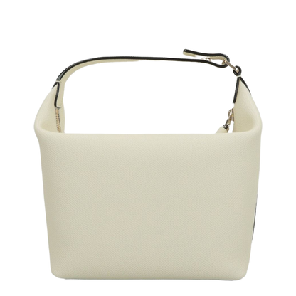 Mochi Mini Soft Millepunte Calfskin Top Handle Bag - Light & Natural - Image 4