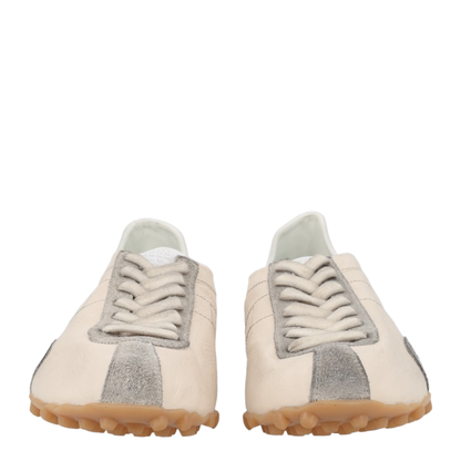 Sprinters Sneakers In Cream Leather And Vintage Suede - Image 1