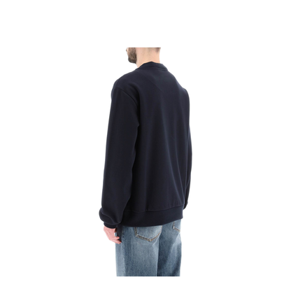 Cotton Sweatshirt with Front Logo - Image 5