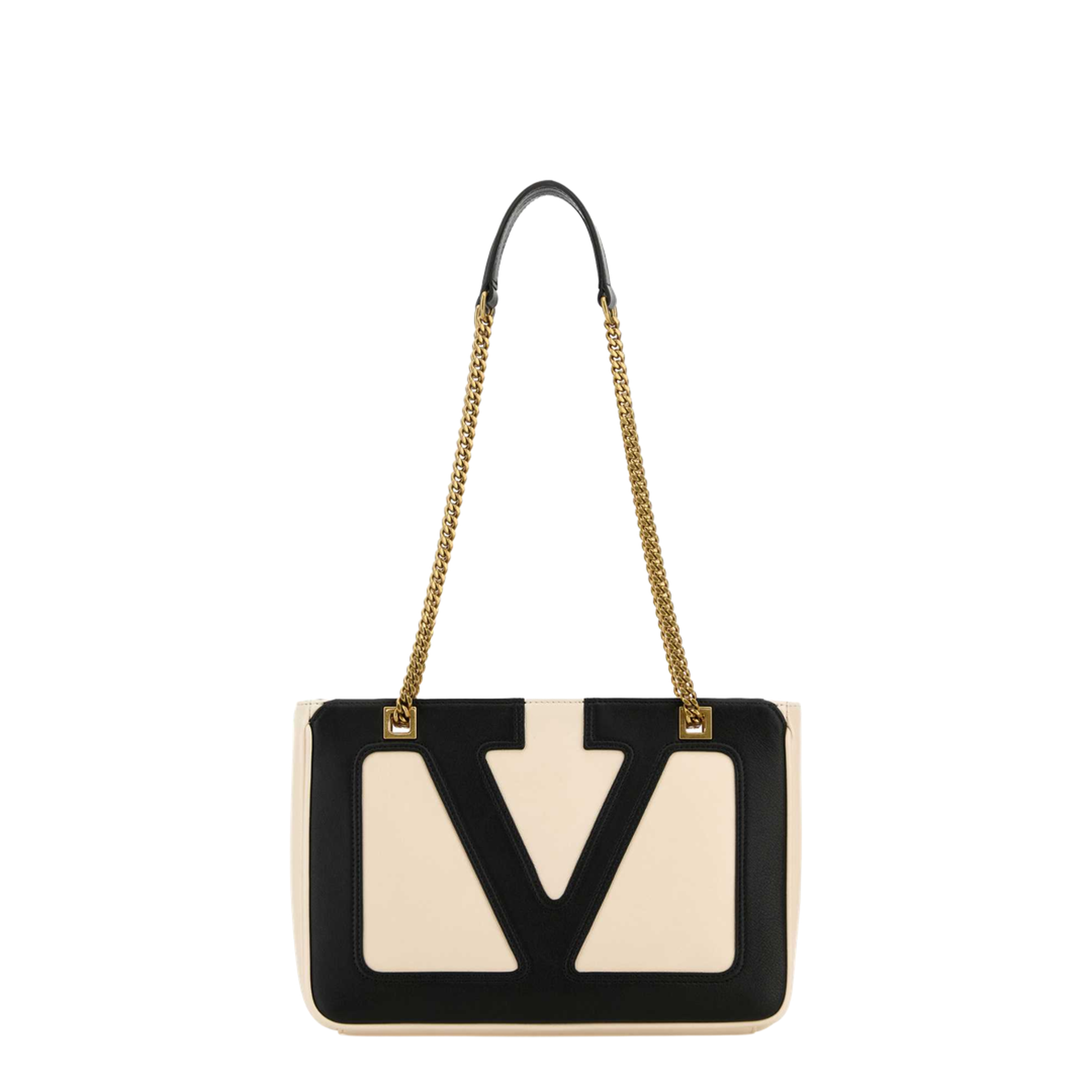 Ivory Nappa Leather Small Viva Superstar Shoulder Bag - Image 1