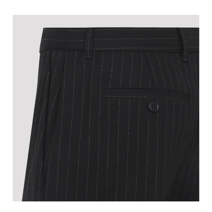 Pinstripe Lurex Pants - Image 5