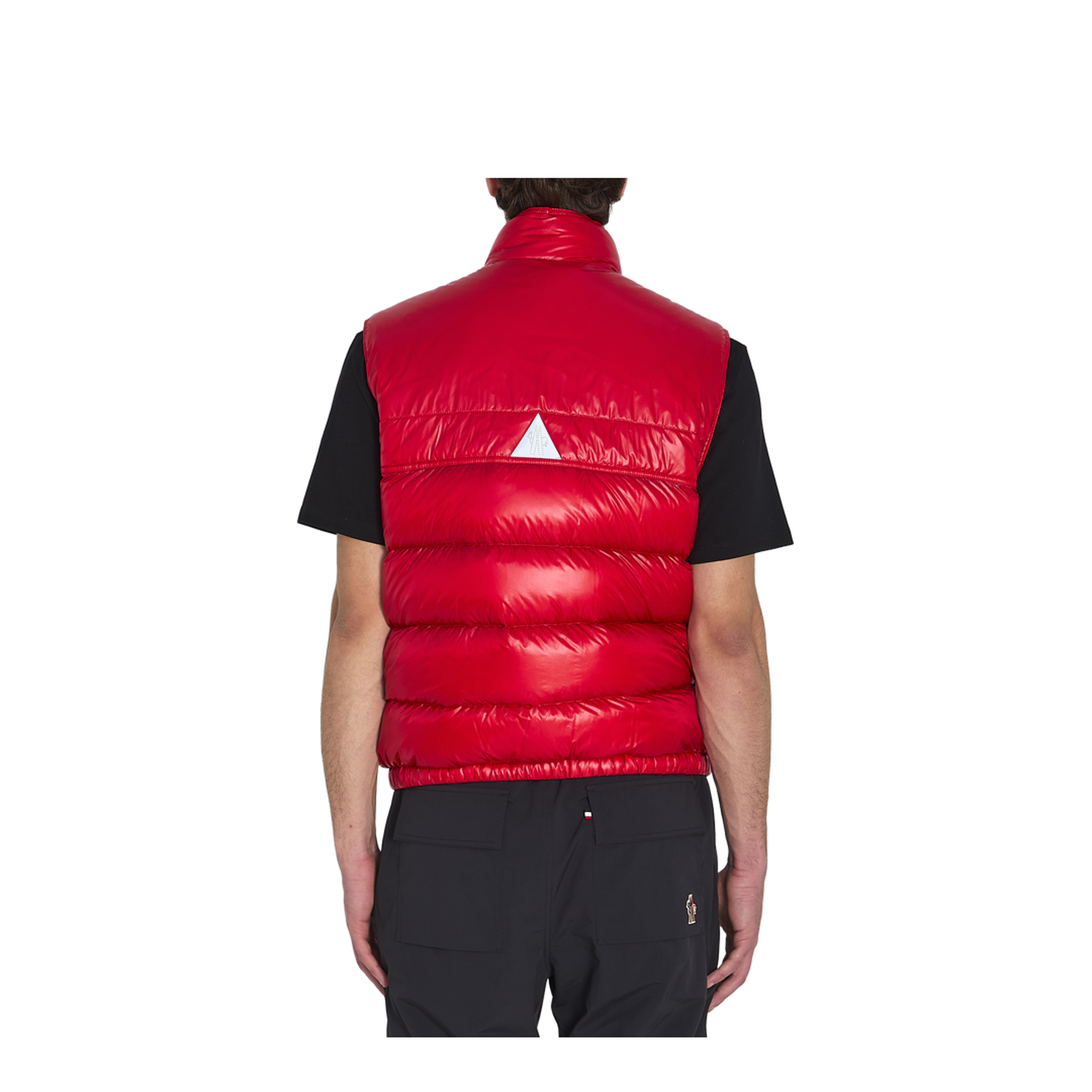 Red Uychi Packable Down Gilet - Image 4