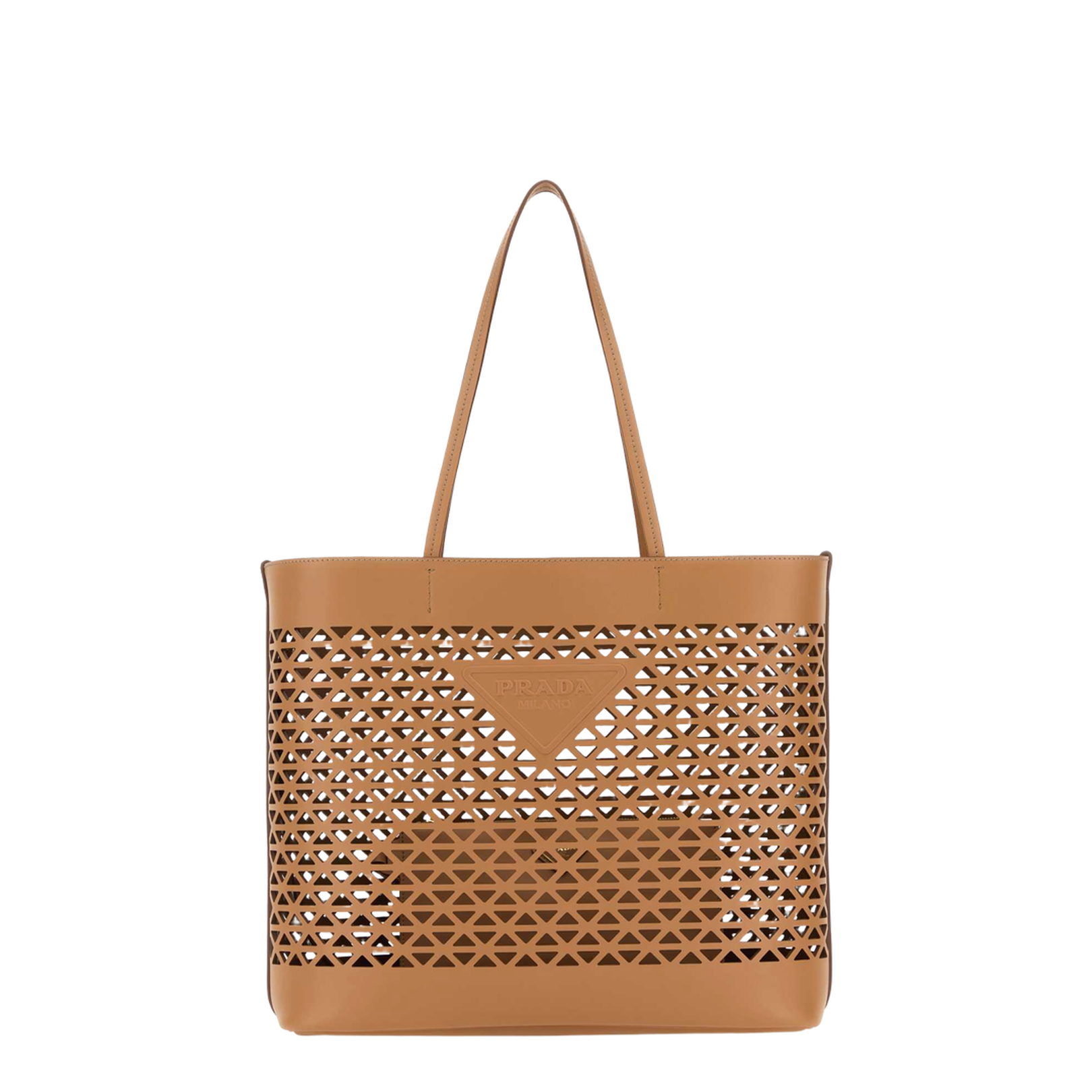 Sand Leather Shopping Bag - Image 3