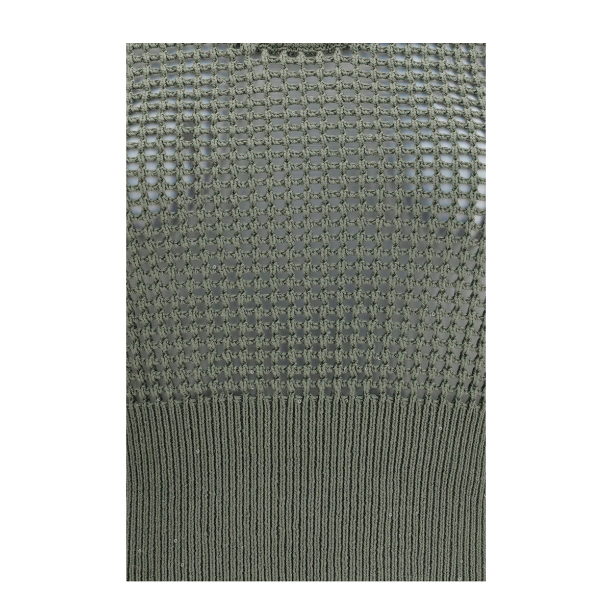 Perforated Sequin Tank Top - Image 3