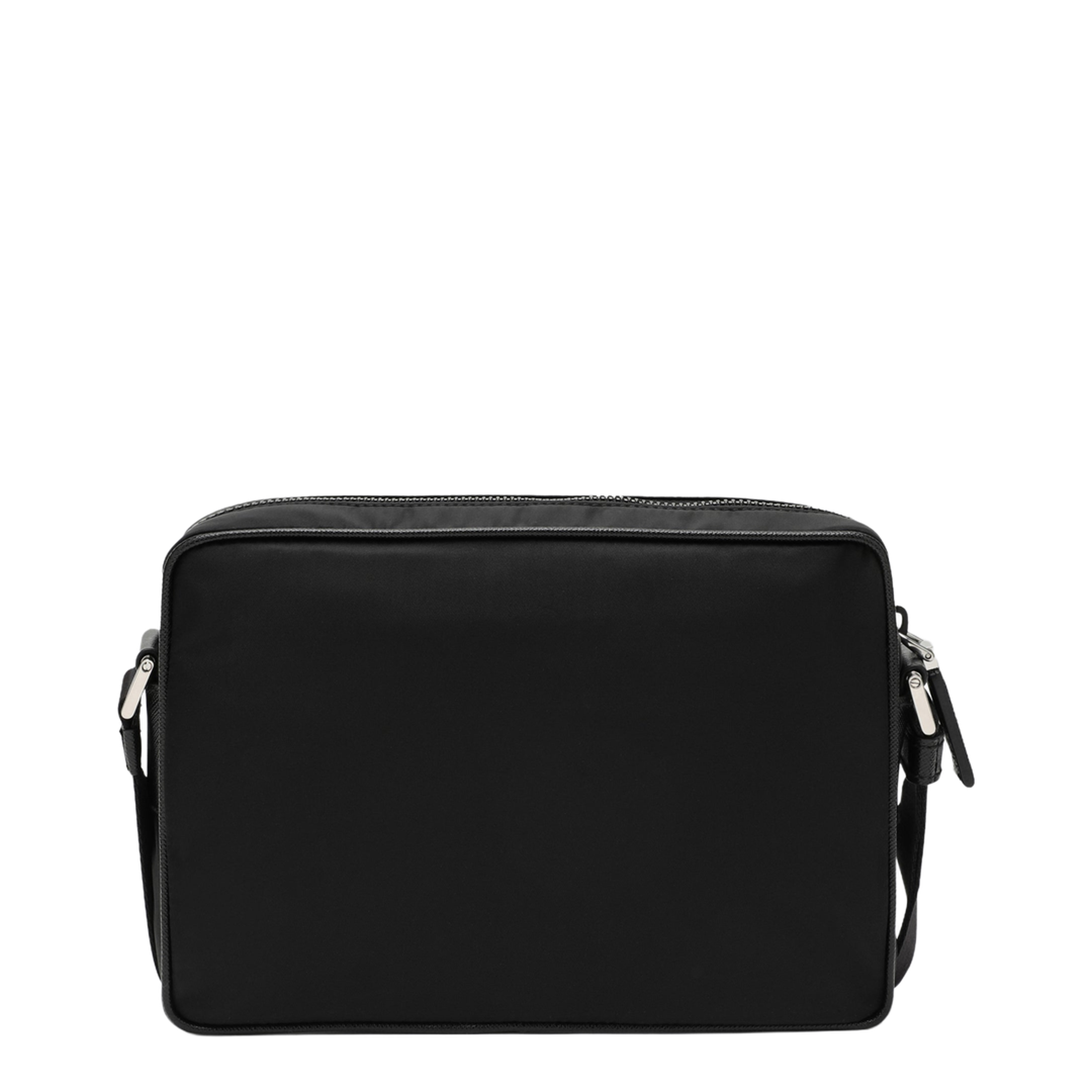 Re-Nylon Saffiano Shoulder Bag - Black - Image 2