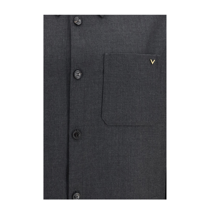 VLogo Wool Blend Jacket - Image 3