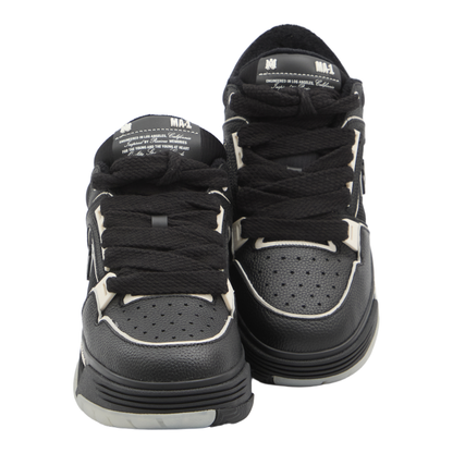 Leather Mesh Sneakers - Image 5