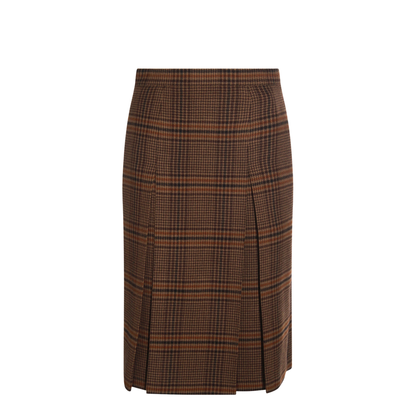 Wool and Cashmere Midi Skirt - Image 1