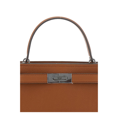 Lee Radziwill Small Leather Handbag - Image 4