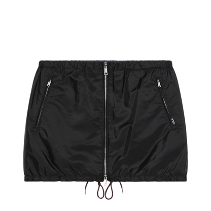 Black Re-Nylon Mini Skirt - Image 1