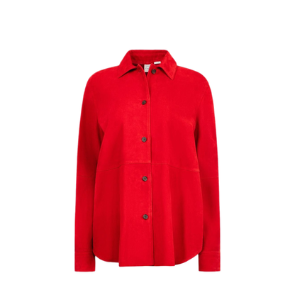 Suede Overshirt Shirt - Image 1