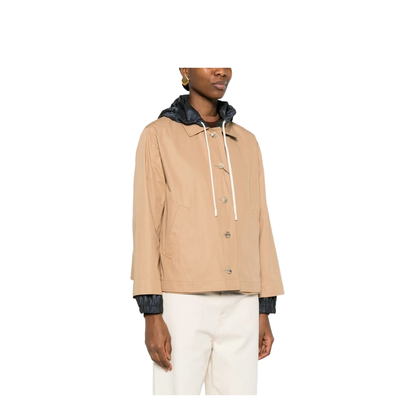 Reversible Gabardine Short Jacket - Image 5