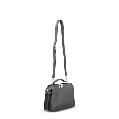 Peekaboo ISeeU Medium Satchel Bag Gray - Image 3