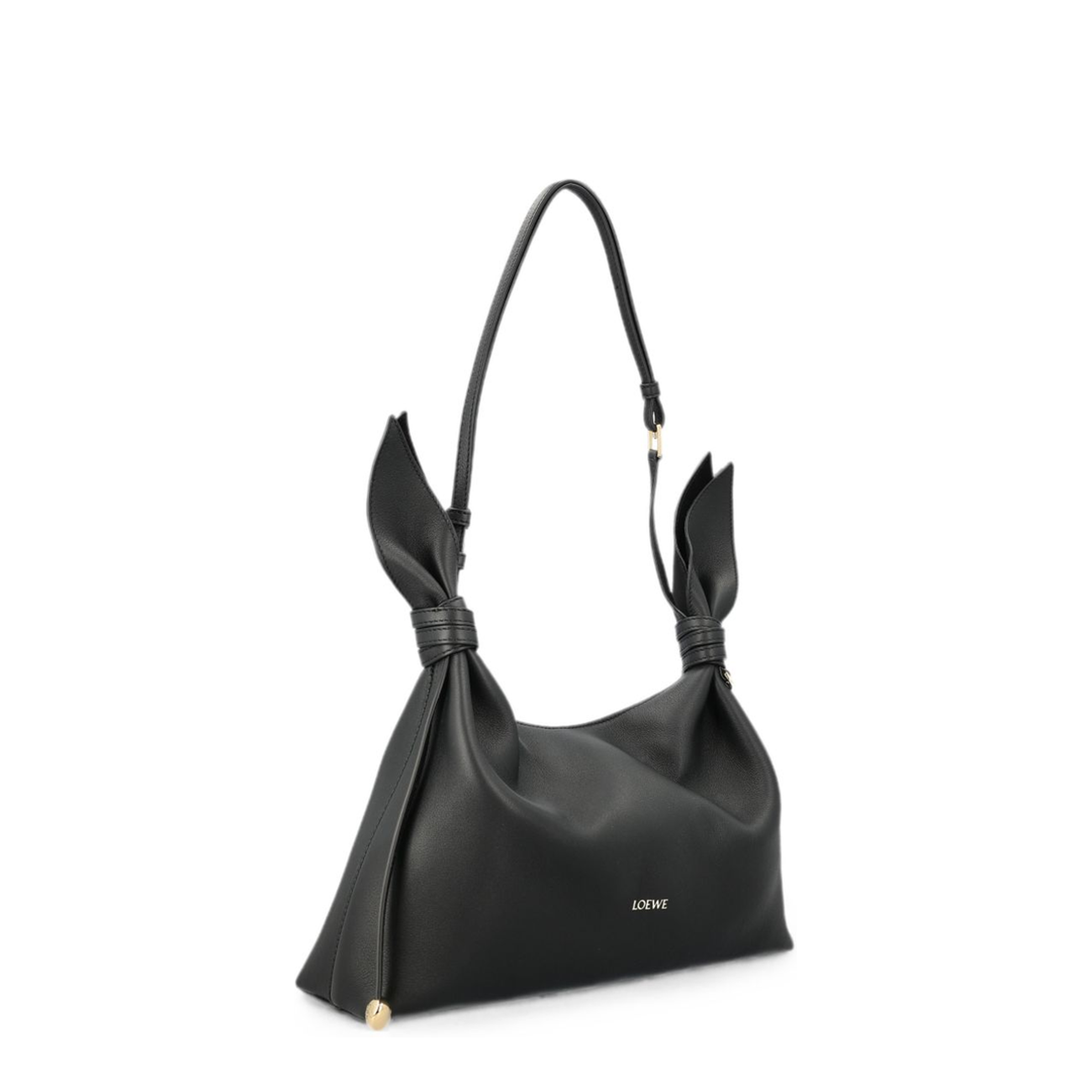 Flamenco Nappa Lambskin Clutch - Black - Image 1
