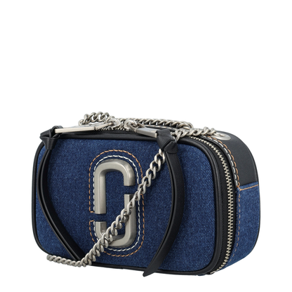 Denim Chain Snapshot Bag - Image 2