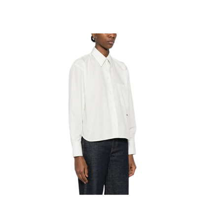 Embroidery Cropped Shirt - Image 5
