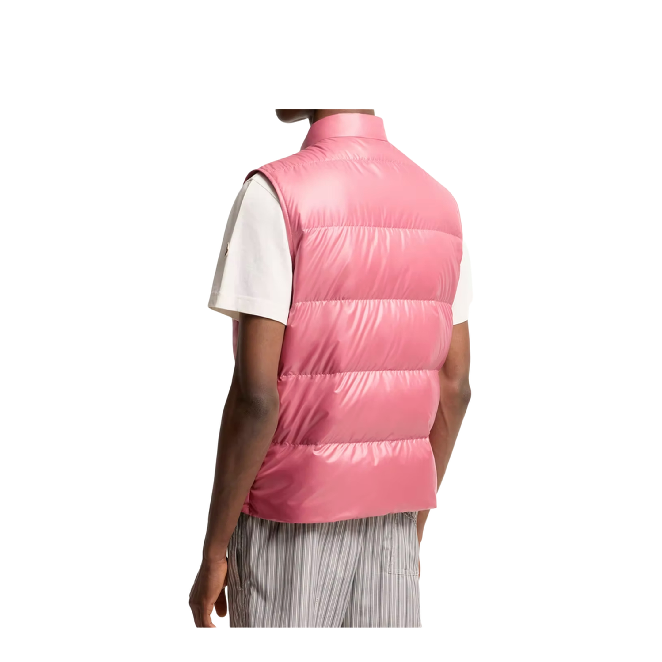 Bright Pink Restigo Down Gilet - Image 3