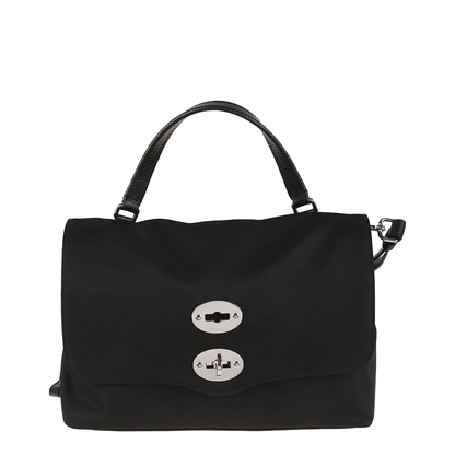 Postina Rimboccata Tokyo Small Nylon Top-Handle Bag - Black - Image 1