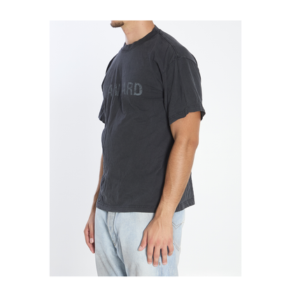 Standard T-Shirt Regular Fit in Black Faded - Image 2