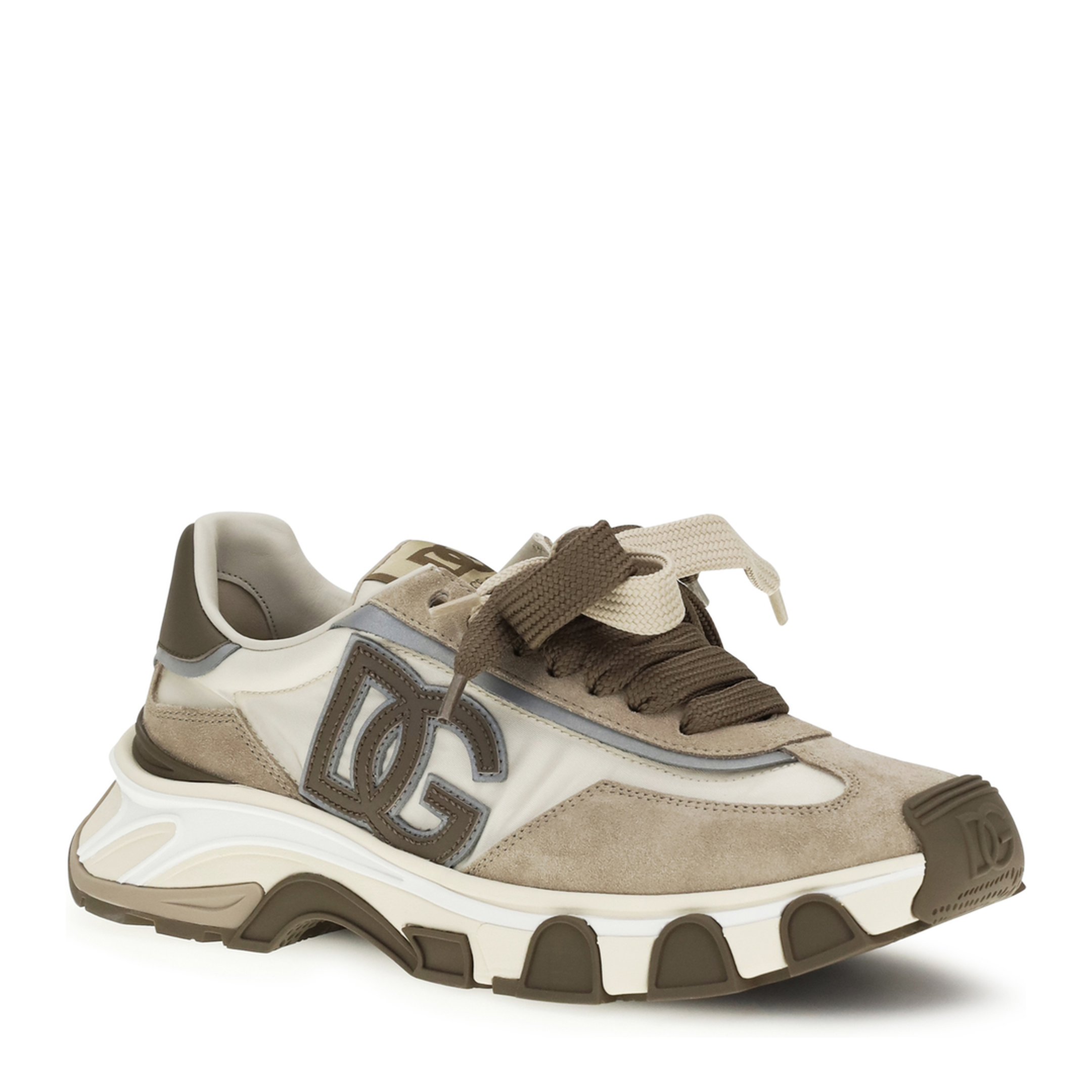 Leather And Mesh Sneakers - Image 2