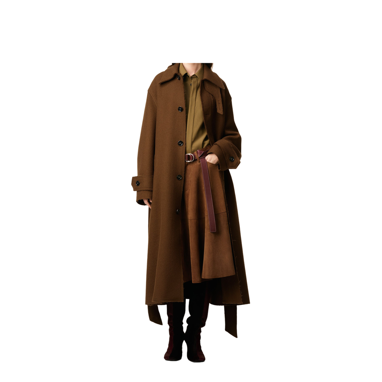 Belted Raincoat - Image 2