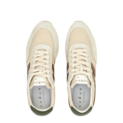 Athletic Suede and Fabric Sneakers - Image 10