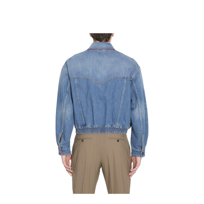 Cotton Denim Blouson - Image 4