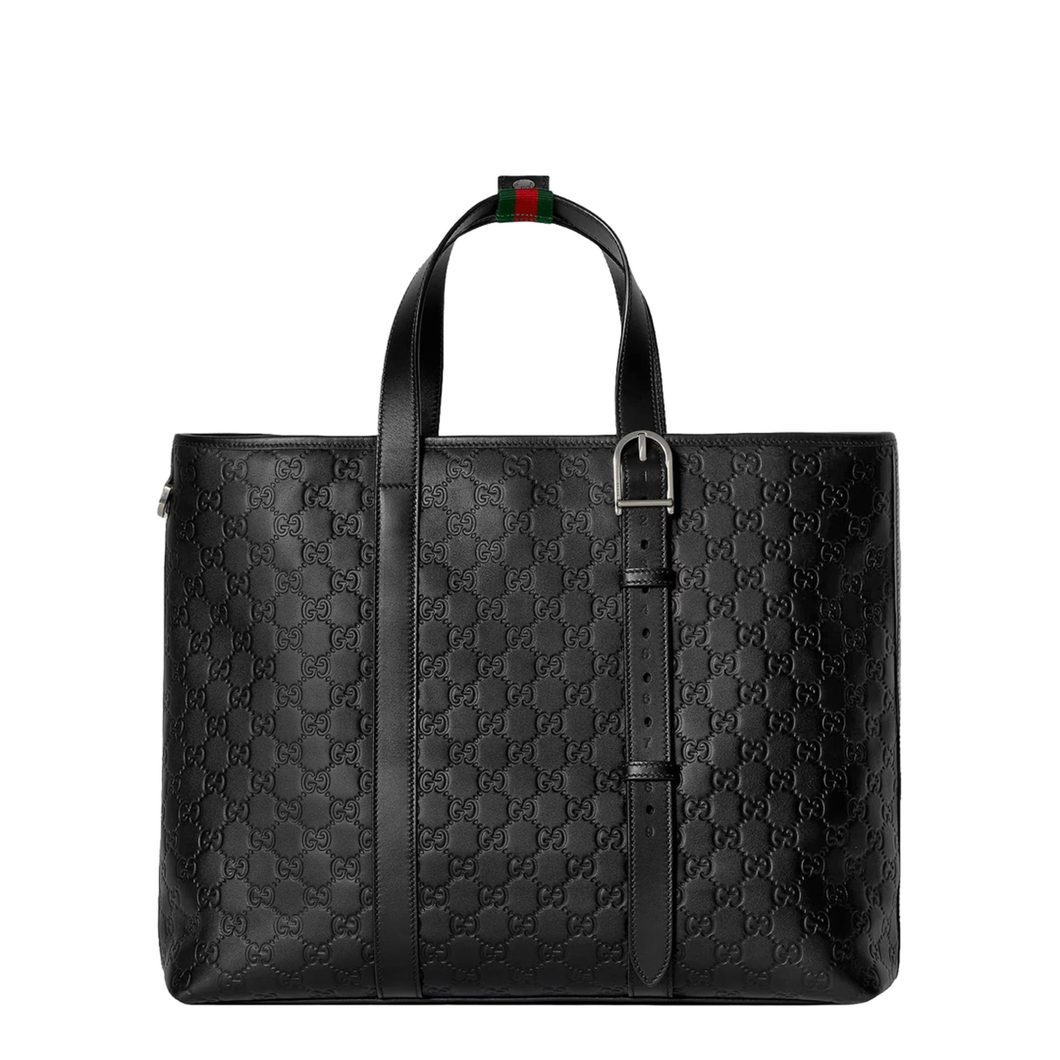 GG Emblem Large Tote Bag - Image 5