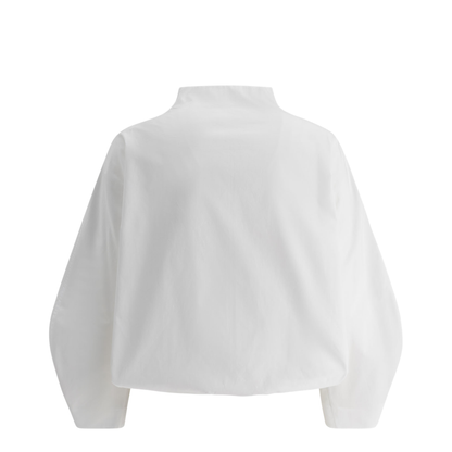Cropped Poplin Shirt - Image 2