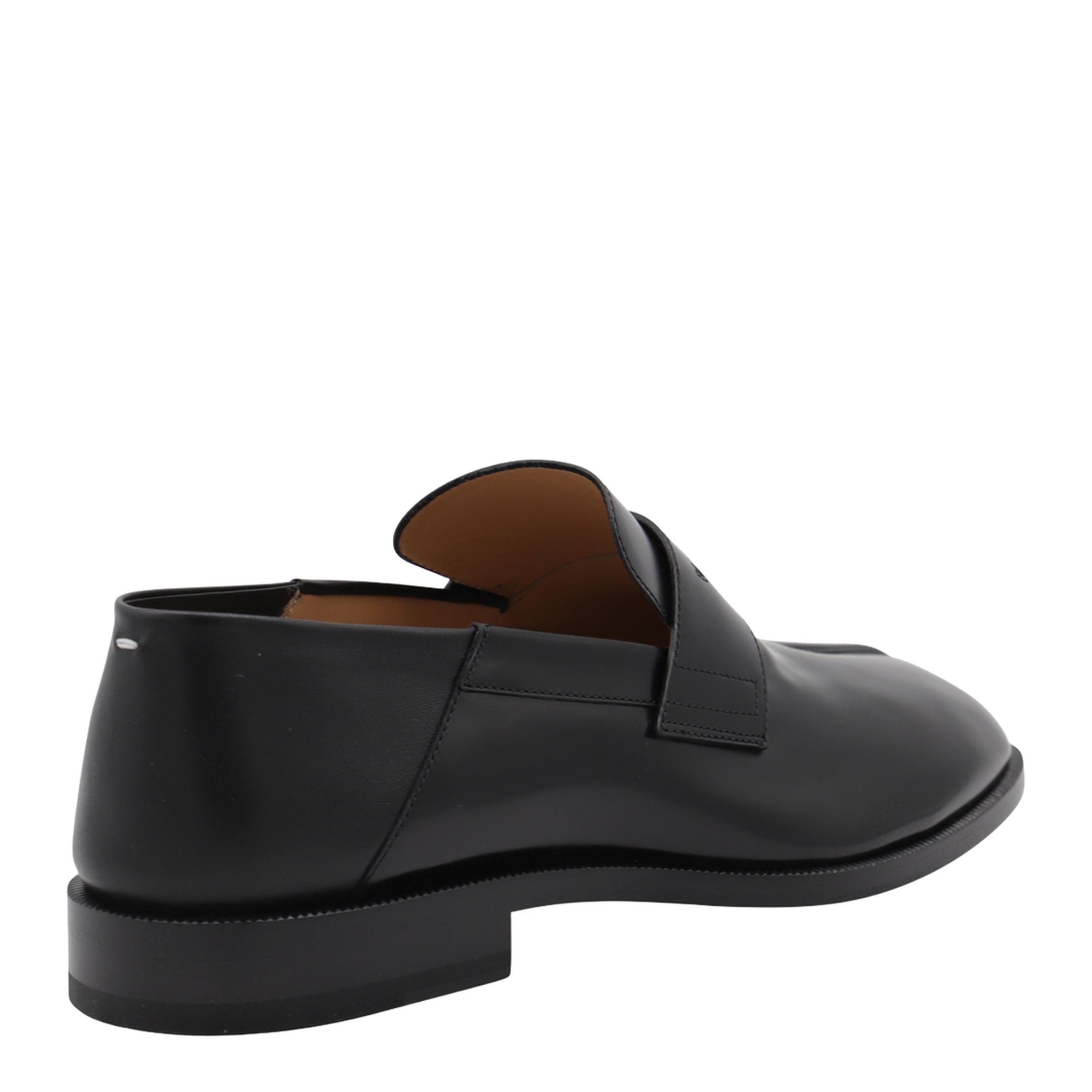 Tabi Loafer in Black Leather - Image 6