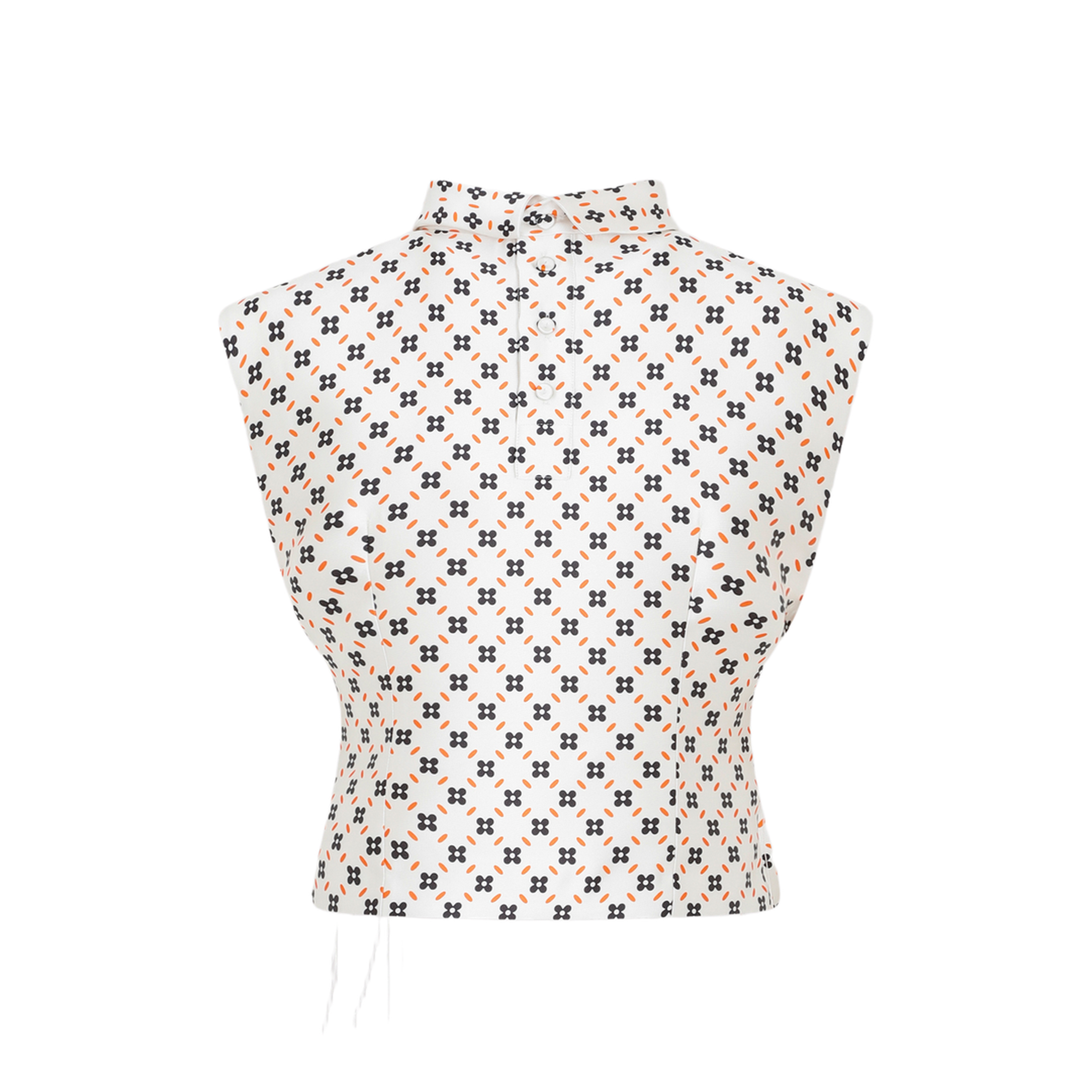 Cropped Sleeveless Top - Image 4