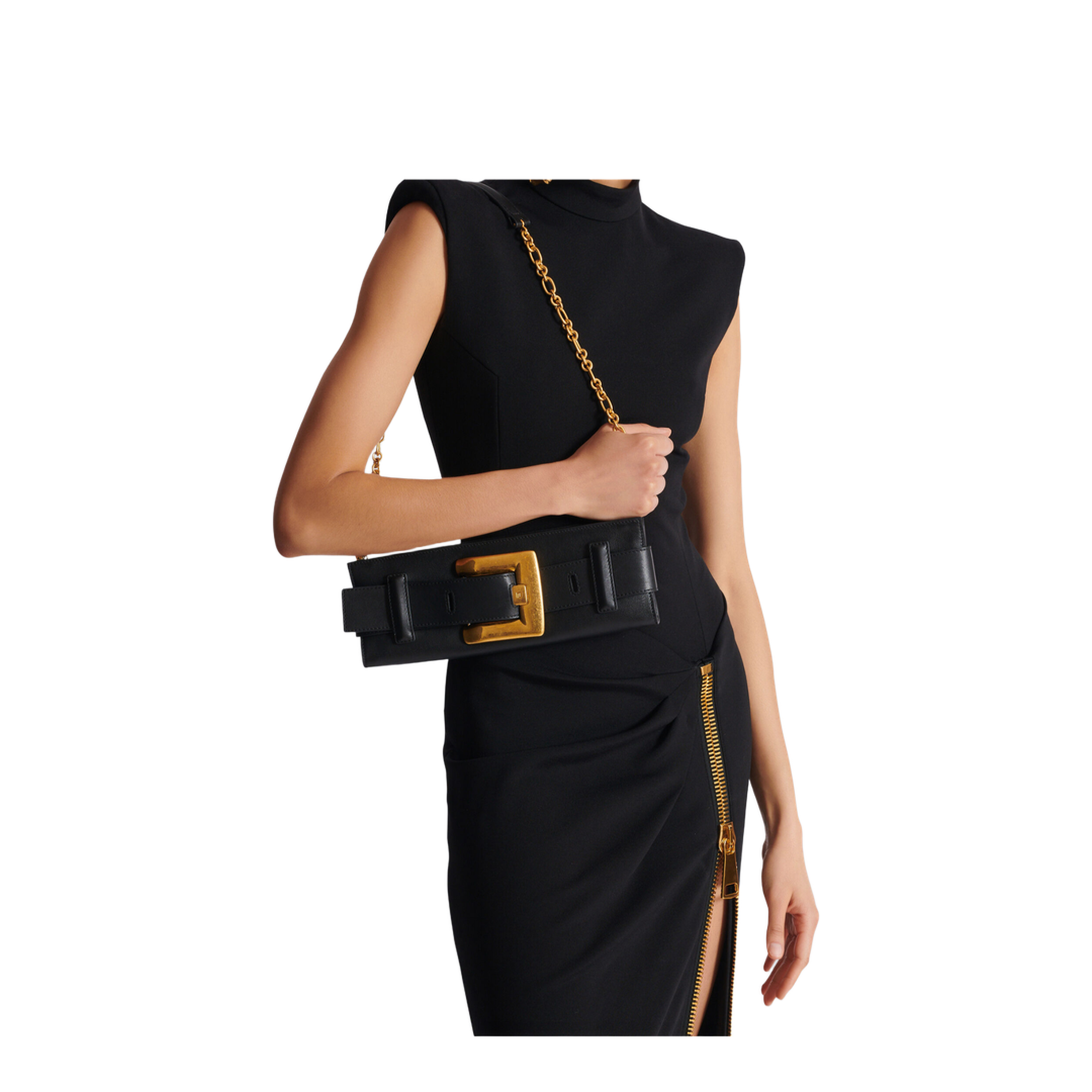 Anthem Calfskin Leather Clutch - Image 5