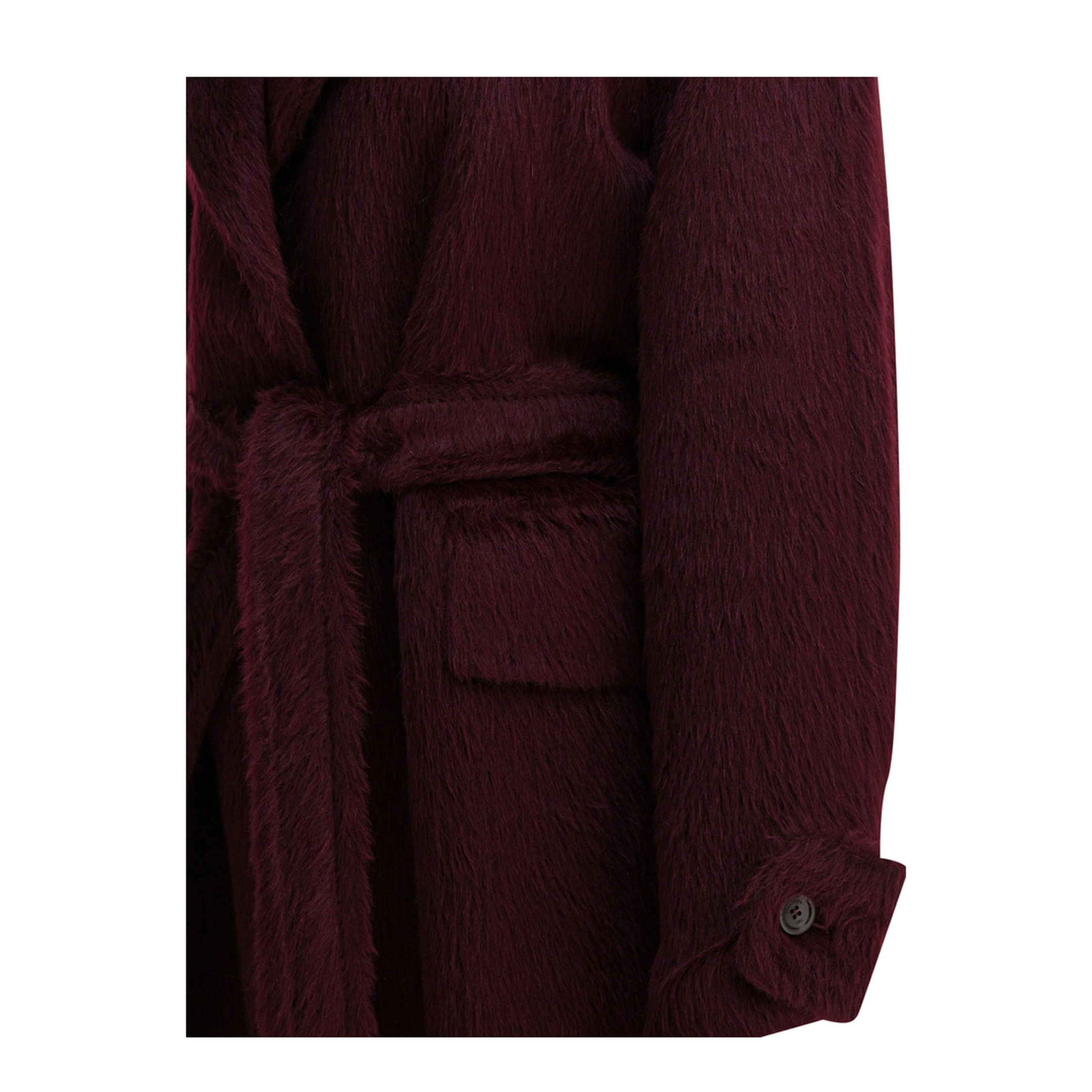 Alpaca And Wool Long Coat - Image 4