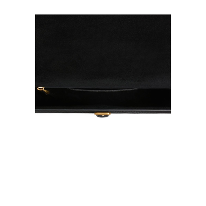 Antibes Small Calfskin Crossbody Bag - Black - Image 5