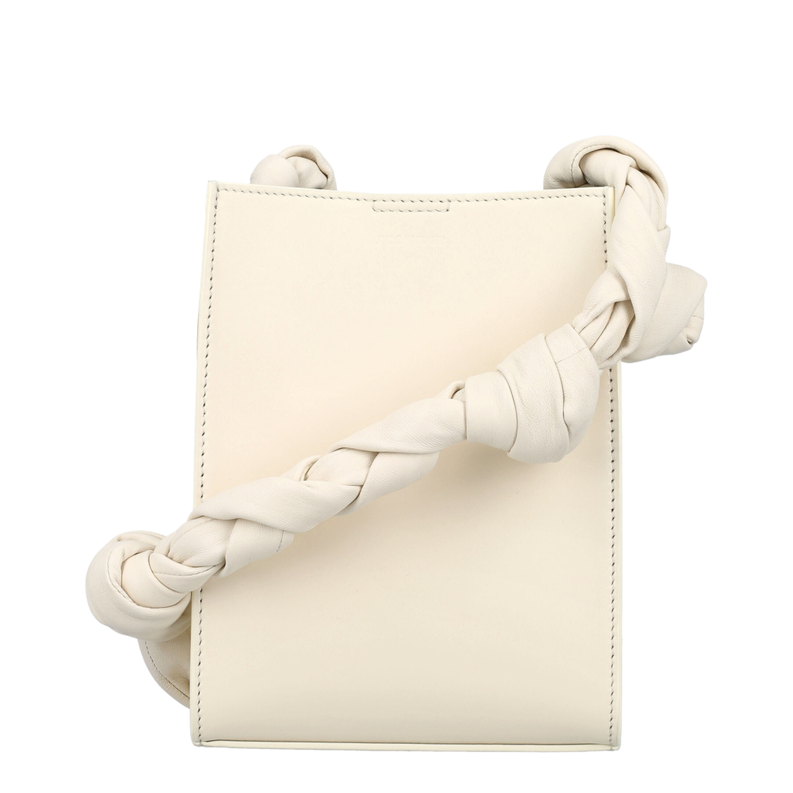 Ivory Leather Tangle Shoulder Bag - Image 1