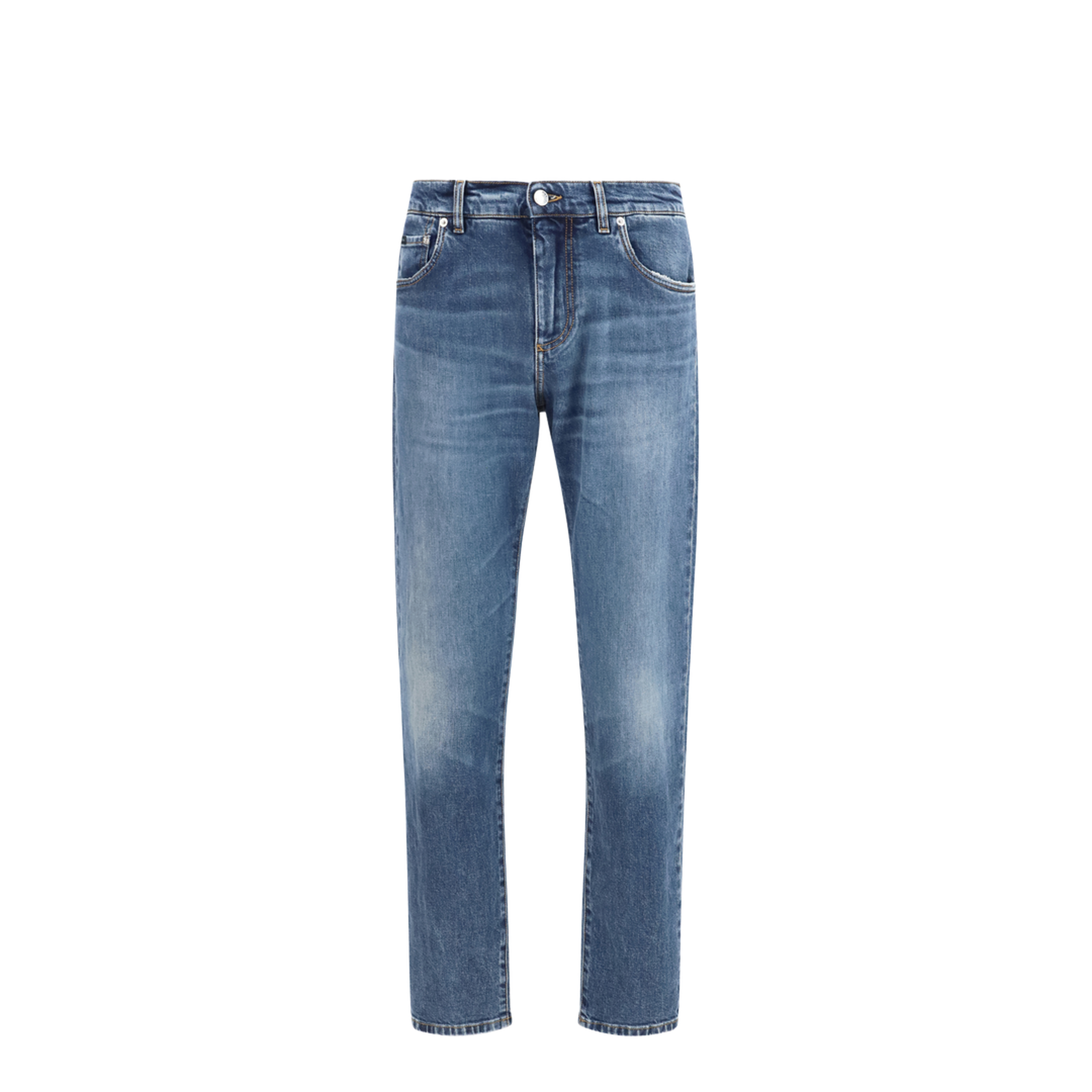 Straight-leg Denim Jeans - Image 1